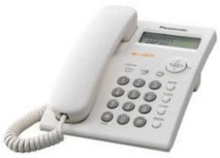  LCD Desk/Wall Mount Corded/Wired Feature Telephone/Phone System  White