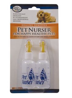 Four Paws Pet Nurser Bottles for Baby and Small Animals