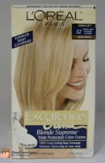 Loreal EXCELLENCE CREME Triple Protection #02 EXTRA LIGHT NATURAL