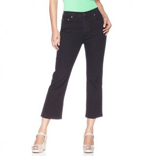180 618 diane gilman stretch denim cropped boot cut jeans rating 98 $