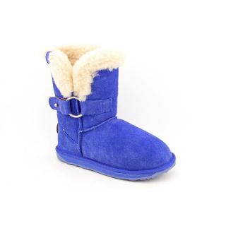 Emu Australia Birkdale Lo Youth Kids Girls Size 4 Blue Winter Boots