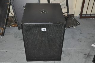 Electro Voice /Ev speakers 18 Subwoofer loaded with ONE EVX 180a
