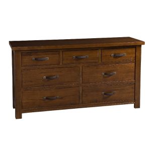 Hillsdale Furniture Outback Split 7 Drawer Dresser