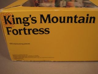 1990 Lego Kings Mountain Fortress Set #6081 Legoland w Box