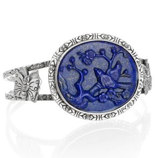 194 617 statements by amy kahn russell blue bird carved lapis sterling