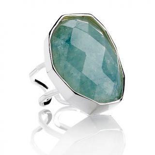 Deb Guyot Designs Bold Faceted Gemstone Sterling Silver Ring