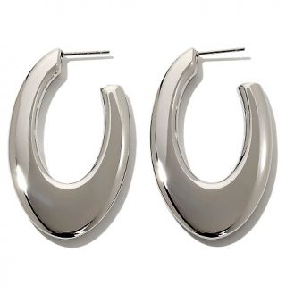 181 471 stately steel stately steel thin oblong hoop earrings note