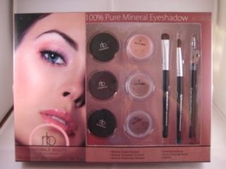 Naturale Beauty 100 Pure Mineral Eyeshadow Liner Expert Set NIP