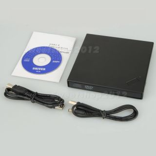 Slim External Dual Layer USB 2 0 DVD Combo CD RW Burner Drive CD±RW