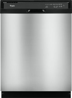 Whirlpool 24in Tall Tub Built In Dishwasher WDF510PAYD   Silver