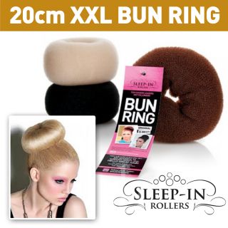 20CM XXL BIG HAIR BUN   the hot new must have for chic big hair