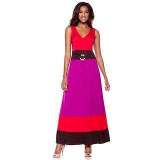 191 539 completely me by liz lange colorblock maxi dress note customer