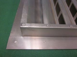 aluminum mill wall louver air duct vent 18 x 24