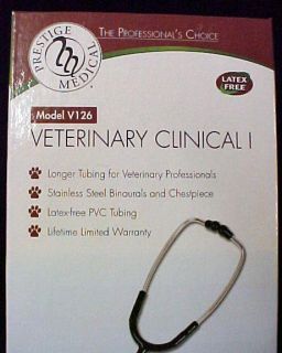 Stethoscope Veterinary Clinical 1 Purple Vet Cat Dog