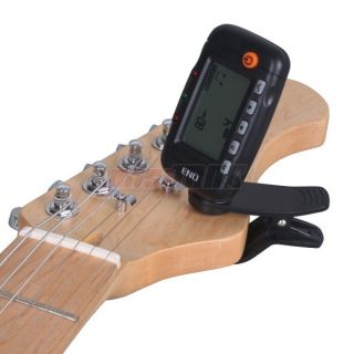 Eno EMT 320 Acoustic Guitar Digital Tuner Metronome LCD