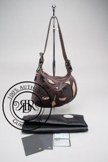 Fendi $2240 Limited Edition Selleria Stingray Ostrik Shoulder Bag