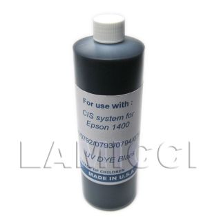 Black Pint UV Bulk Refill Ink for CISS Epson 1400 1410