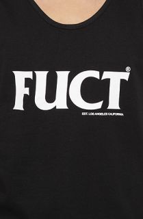 Fuct The Fuct Wars Tank in Black Concrete
