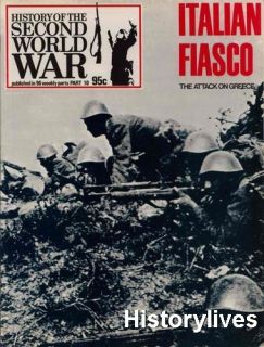  Second World War Magazine 10 Italian Fiasco Greece Athens Italy