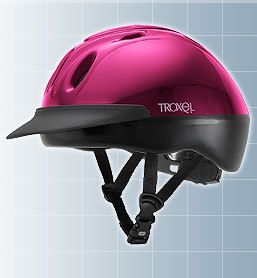 Troxel Equestrian Riding Helmet Spirit Fuchsia Brand New in Box M