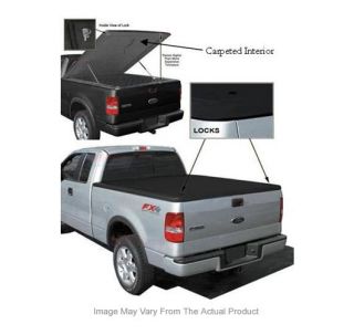 Tonneau Cover Truck Bed Fiberglass New Black Hinged GMC