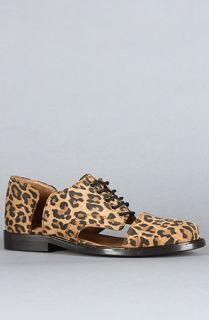 minimarket The Cut Out Flat in Leopard