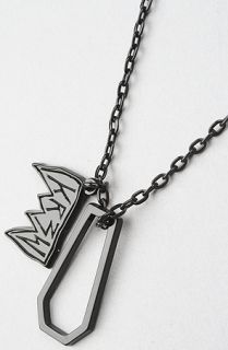 KR3W The Fang Chain Necklace in Black