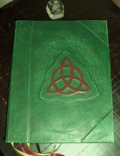 BLANK BOOK OF SHADOWS WICCA POST BOUND REFILLABLE
