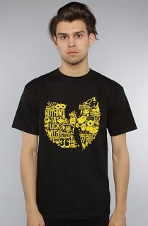 Wutang Brand Limited The Diagram Tee in Black