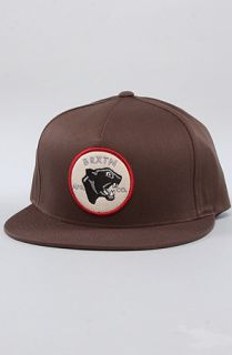 Brixton The Seeker Hat in Brown Concrete