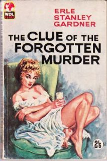Paperback Erle Stanley Gardner Clue of the Forgotten Murder WDL Books