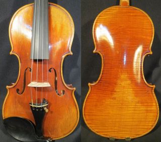 copy Old Finishes Strad Style Maestro Violin 4 4 Powerful Sound 5078