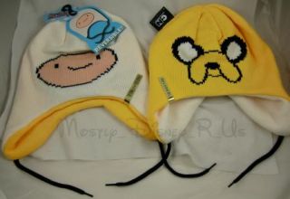 Adventure Time with Finn and Jake Reversible Pilot Hat Laplander Style