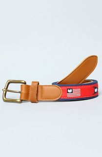 Wutang Brand Limited The Wutang Yacht Club Belt in Red
