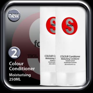 TIGI s Factor New Colour Conditioner Pack of 2