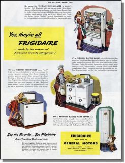 1946 frigidaire home appliances general motors ad