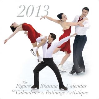 2013 Ice Figure Skating Calendar Great Gift for Skaters Free Shipping