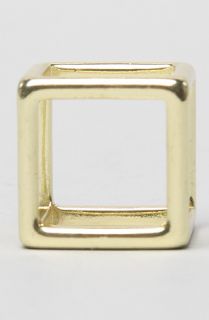 Soho Collection The Gold Block Ring Concrete