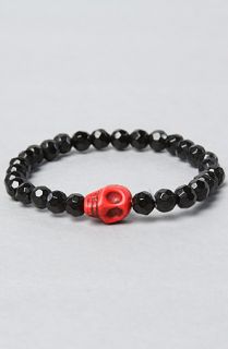 Accessories Boutique The Skull Stretch Bracelet in Red  Karmaloop