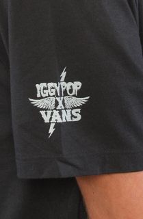 Vans The Vans X Iggy Pop Raw Power Tee in Black