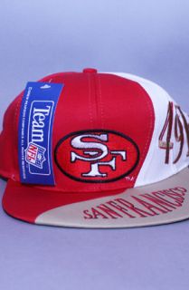 Vintage Deadstock San Francisco 49ers Snapback HatSplit  Karmaloop