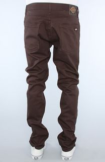 Dickies The Skinny 5 Pocket Pants in Dark Brown