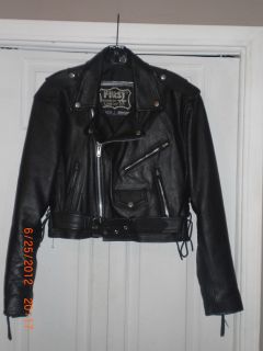  Women's First Genuine Leather Jacket