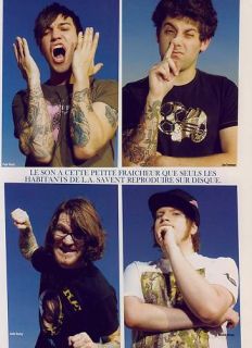 FALL OUT BOY Mini POSTER / Pin Up #8 french RARE