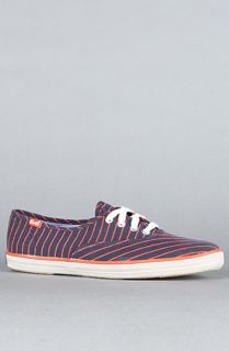 Keds The Champion Candy Stripe CVO Sneaker in Navy