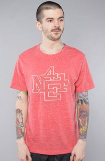 N4E1 The Generic Tee in Red Speckle Concrete