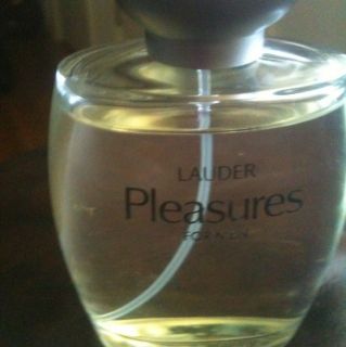 Estee Lauder Pleasures For Men/3.4oz/ 10 Percent Has Been Used