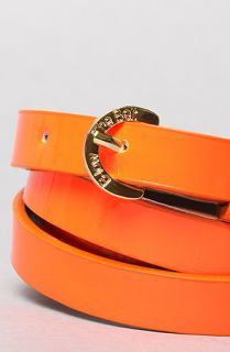  boutique the neon belt in orange sale $ 7 95 $ 25 00 68 % off