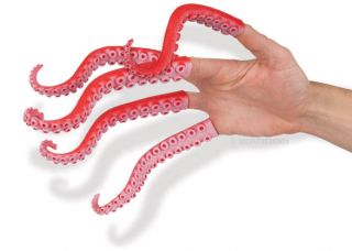 Finger Tentacles Set Octopus Squid Puppets Play Costume Kraken Monster