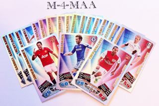 Pick Your Own 11 12 Man of The Match Attax Extra 2012 Free UK P P